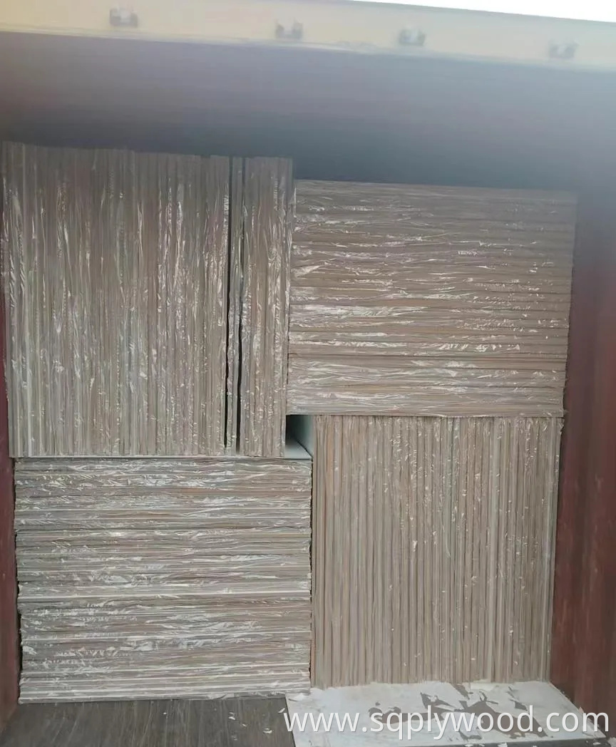 Cheap Price 15mm 17mm 18mm Slotted Decorative Wall Panel Melamine Slot MDF Board Panels